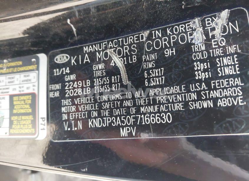 Photo 9 of 2015 Kia Soul + (VIN KNDJP3A50F7166630)