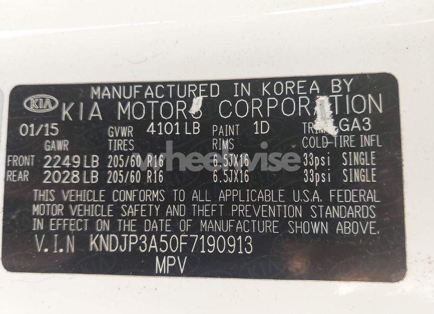 Photo 9 of 2015 Kia Soul + (VIN KNDJP3A50F7190913)