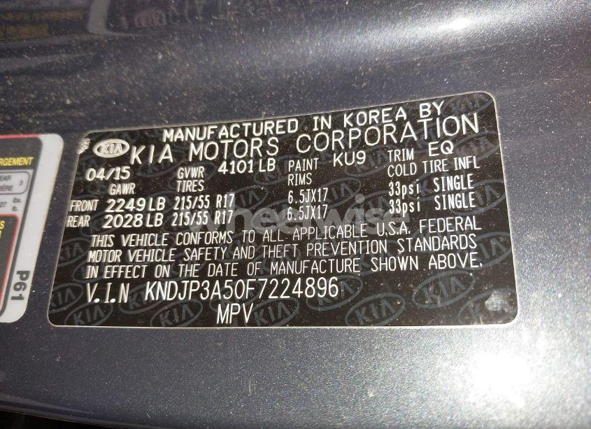 Photo 9 of 2015 Kia Soul + (VIN KNDJP3A50F7224896)