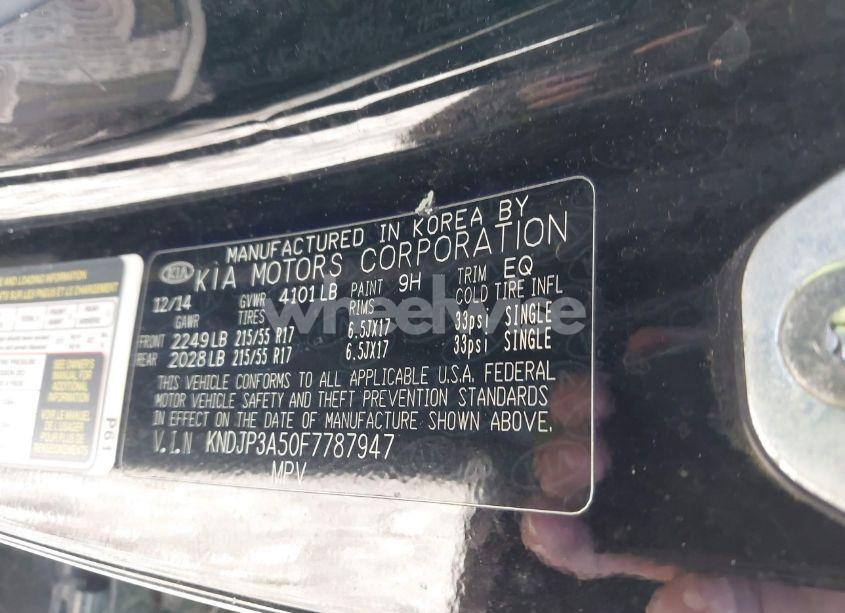 Photo 9 of 2015 Kia Soul + (VIN KNDJP3A50F7787947)