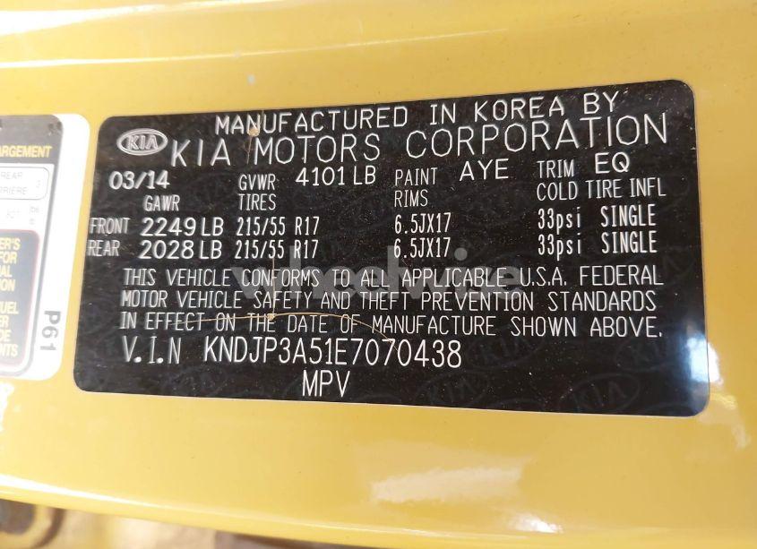 Photo 9 of 2014 Kia Soul + (VIN KNDJP3A51E7070438)