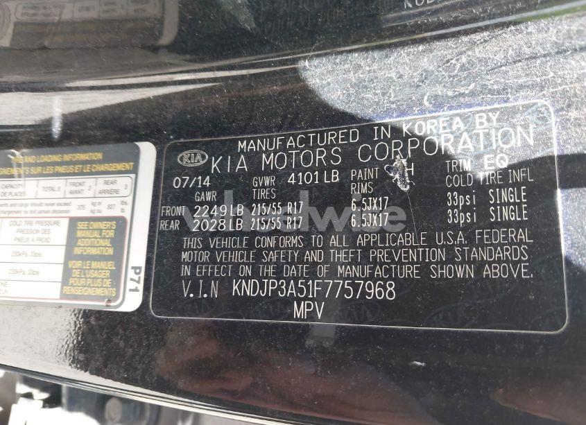 Photo 9 of 2015 Kia Soul + (VIN KNDJP3A51F7757968)