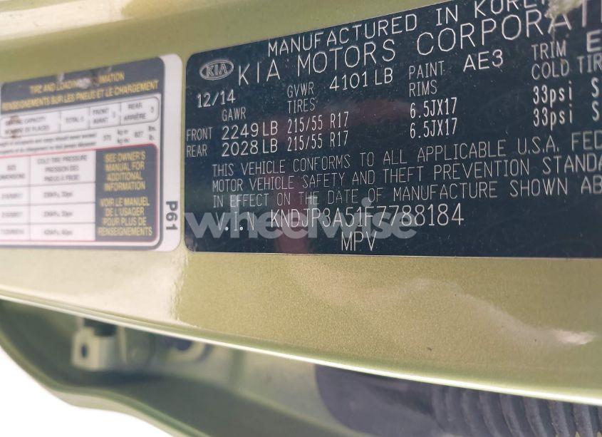 Photo 9 of 2015 Kia Soul + (VIN KNDJP3A51F7788184)