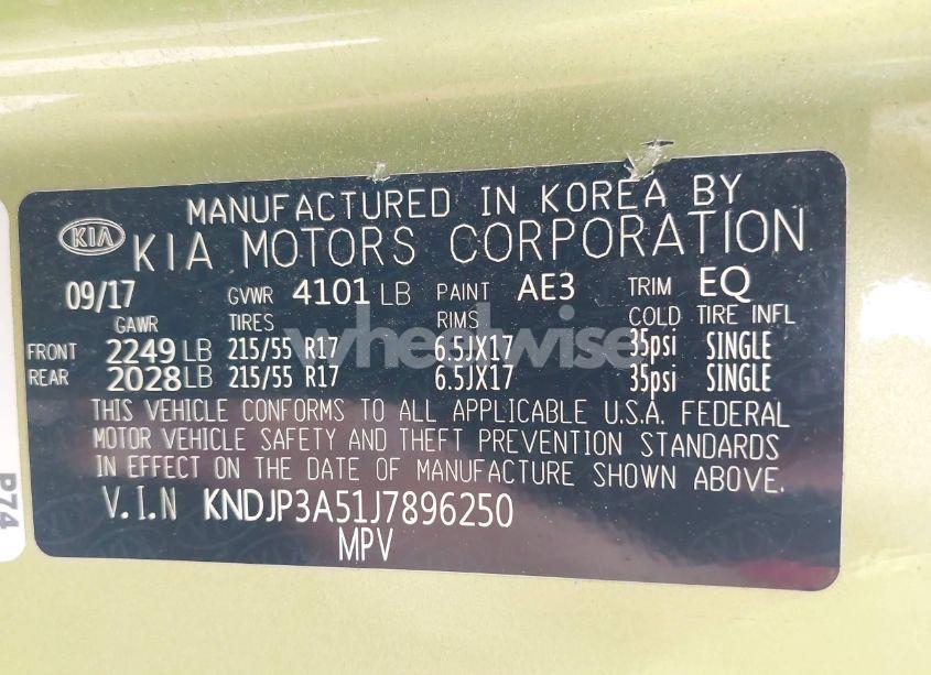 Photo 9 of 2018 Kia Soul + (VIN KNDJP3A51J7896250)