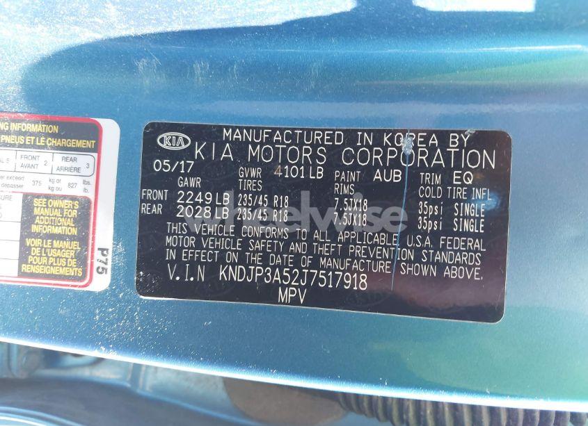 Photo 9 of 2018 Kia Soul + (VIN KNDJP3A52J7517918)