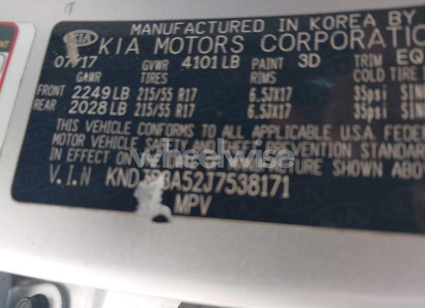 Photo 9 of 2018 Kia Soul + (VIN KNDJP3A52J7538171)