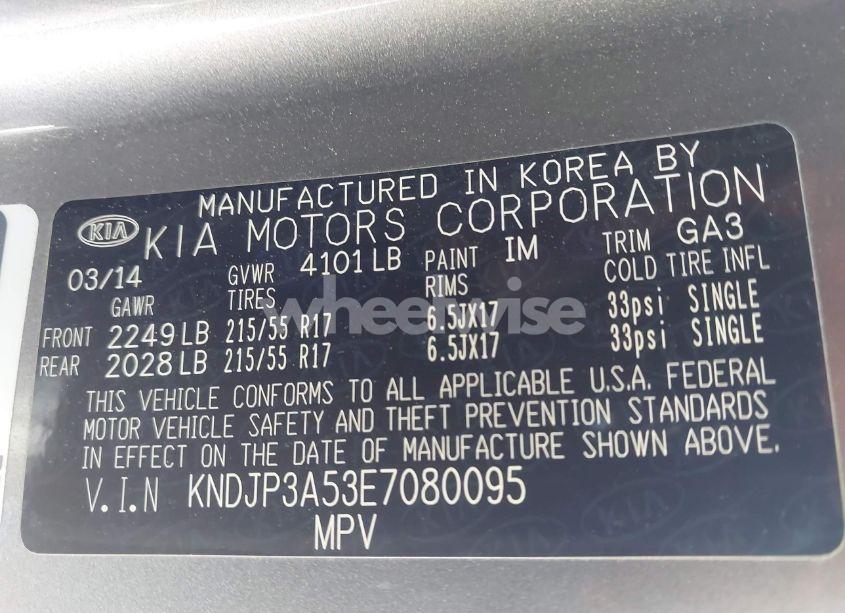 Photo 9 of 2014 Kia Soul + (VIN KNDJP3A53E7080095)