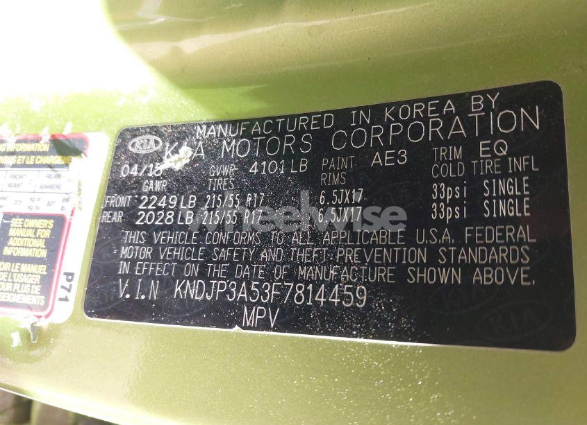 Photo 9 of 2015 Kia Soul + (VIN KNDJP3A53F7814459)