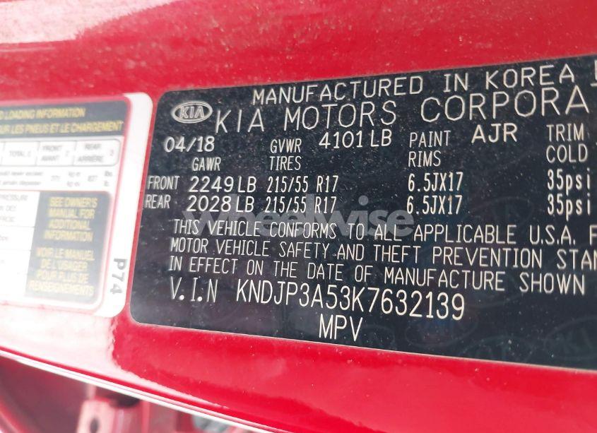 Photo 9 of 2019 Kia Soul + (VIN KNDJP3A53K7632139)