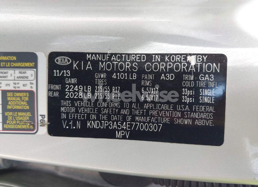 Photo 9 of 2014 Kia Soul + (VIN KNDJP3A54E7700307)