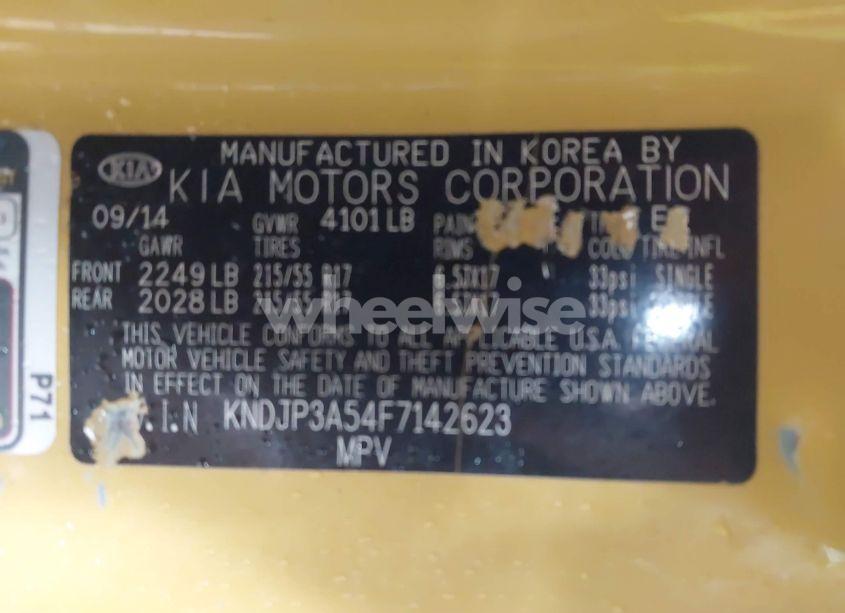 Photo 9 of 2015 Kia Soul + (VIN KNDJP3A54F7142623)