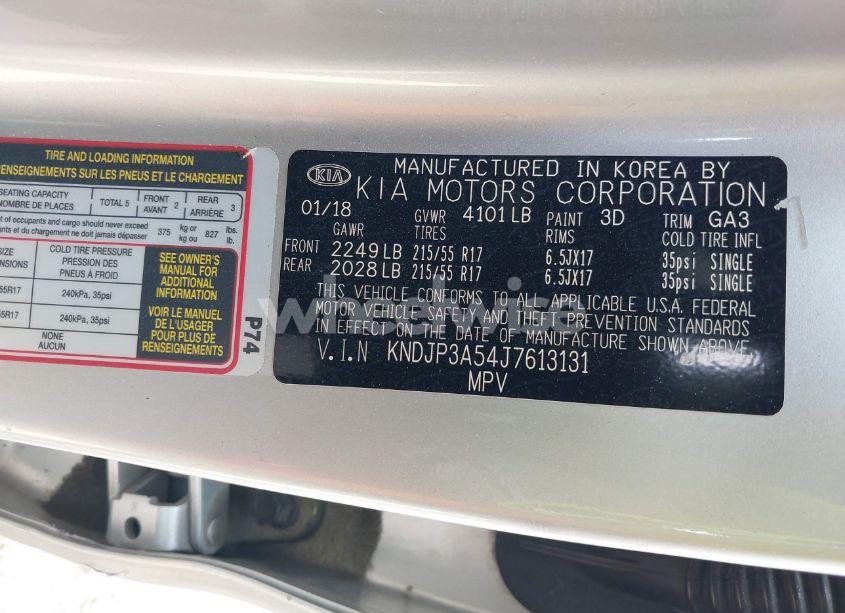 Photo 9 of 2018 Kia Soul + (VIN KNDJP3A54J7613131)