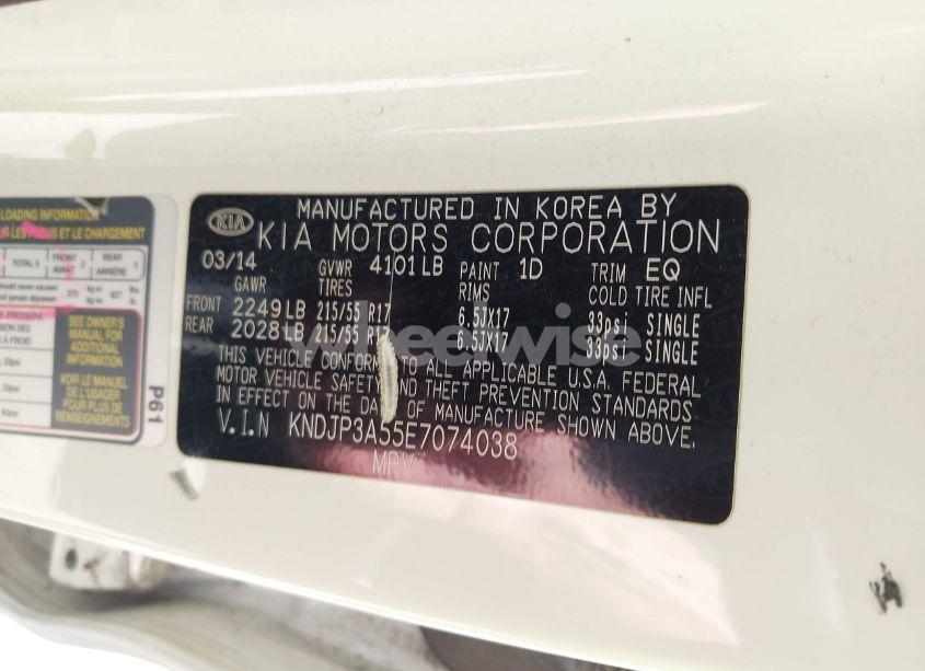 Photo 9 of 2014 Kia Soul + (VIN KNDJP3A55E7074038)