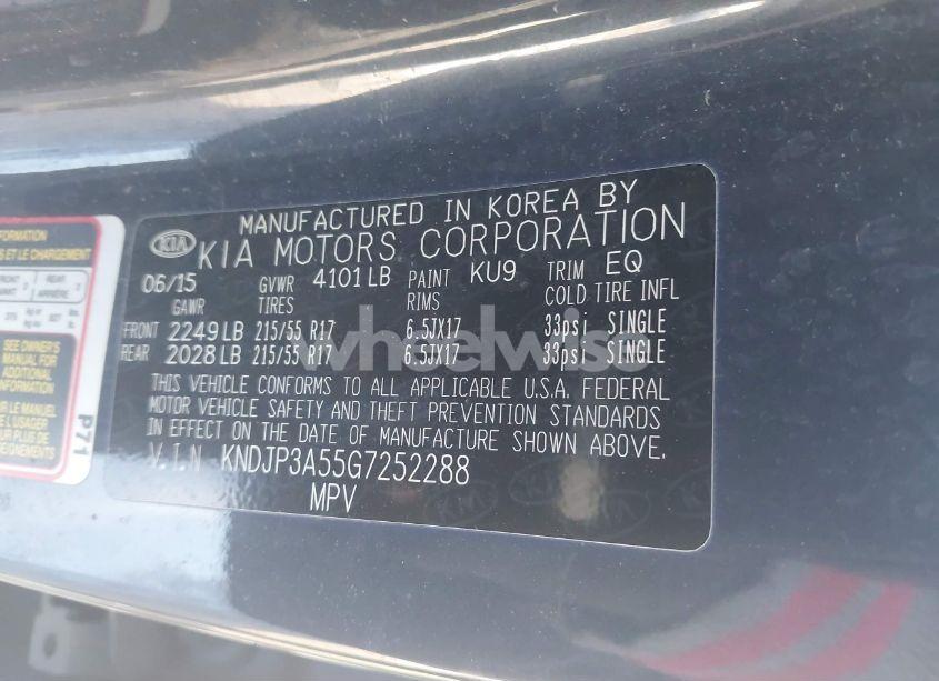 Photo 9 of 2016 Kia Soul + (VIN KNDJP3A55G7252288)