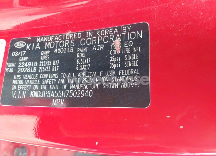 Photo 9 of 2017 Kia Soul + (VIN KNDJP3A55H7502940)