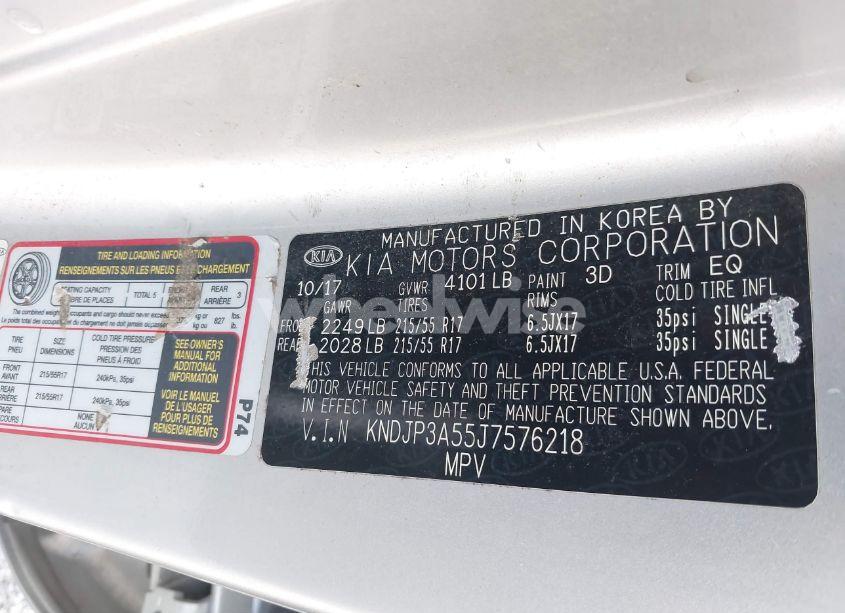 Photo 9 of 2018 Kia Soul + (VIN KNDJP3A55J7576218)