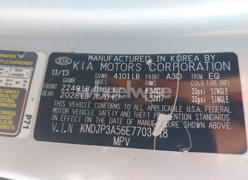 Photo 9 of 2014 Kia Soul + (VIN KNDJP3A56E7703418)