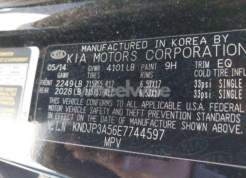 Photo 9 of 2014 Kia Soul + (VIN KNDJP3A56E7744597)