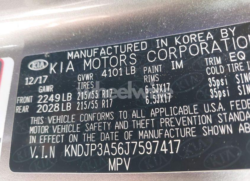 Photo 9 of 2018 Kia Soul + (VIN KNDJP3A56J7597417)