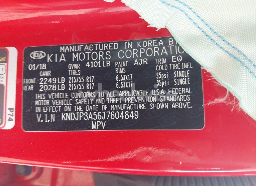 Photo 9 of 2018 Kia Soul + (VIN KNDJP3A56J7604849)