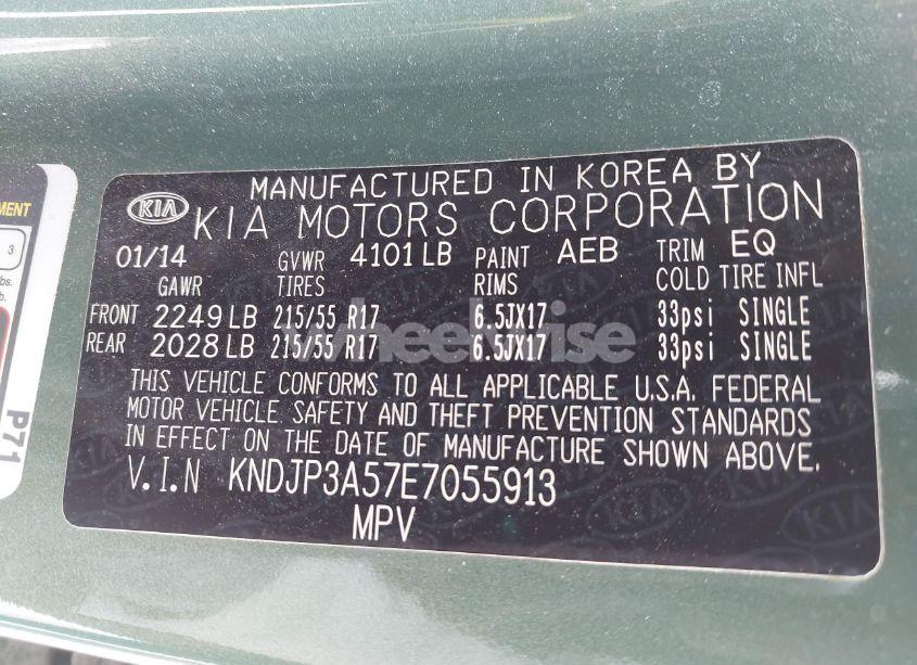 Photo 9 of 2014 Kia Soul + (VIN KNDJP3A57E7055913)