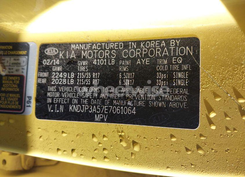 Photo 9 of 2014 Kia Soul + (VIN KNDJP3A57E7061064)