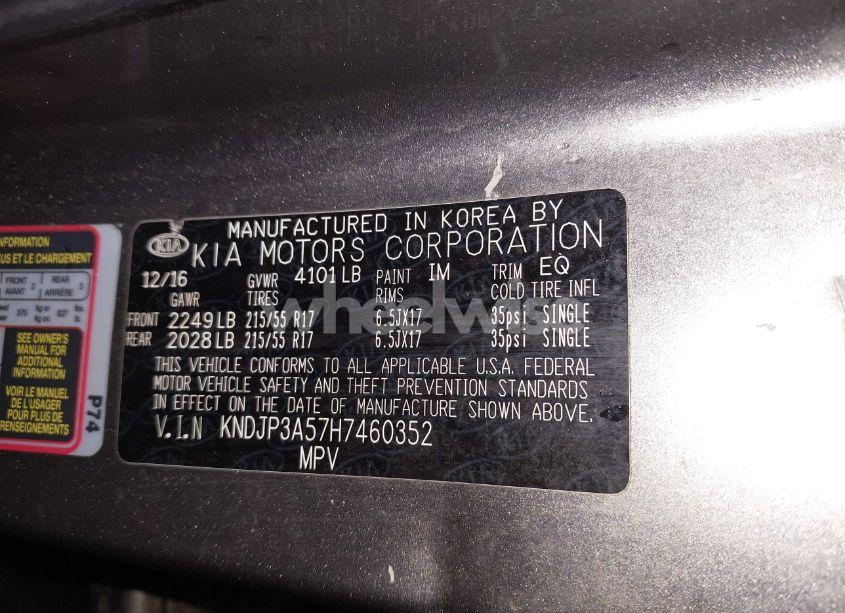 Photo 9 of 2017 Kia Soul + (VIN KNDJP3A57H7460352)