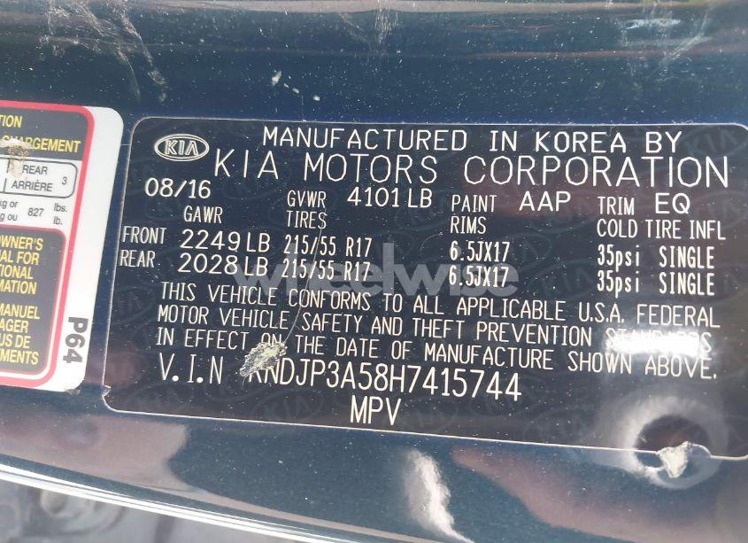 Photo 9 of 2017 Kia Soul + (VIN KNDJP3A58H7415744)