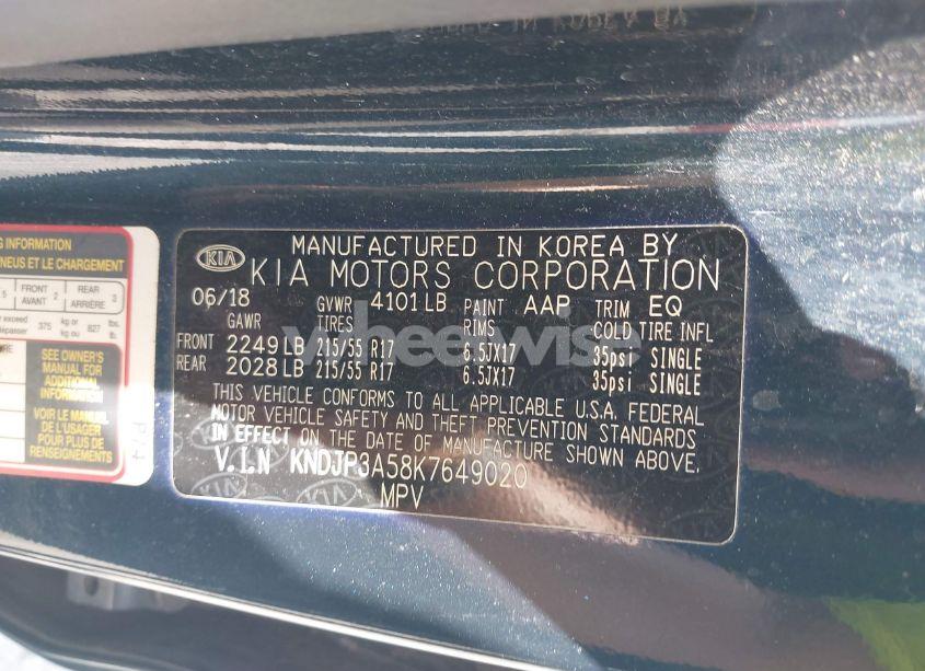 Photo 9 of 2019 Kia Soul + (VIN KNDJP3A58K7649020)