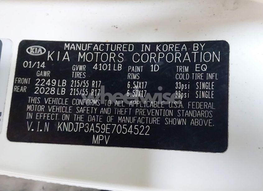 Photo 9 of 2014 Kia Soul + (VIN KNDJP3A59E7054522)