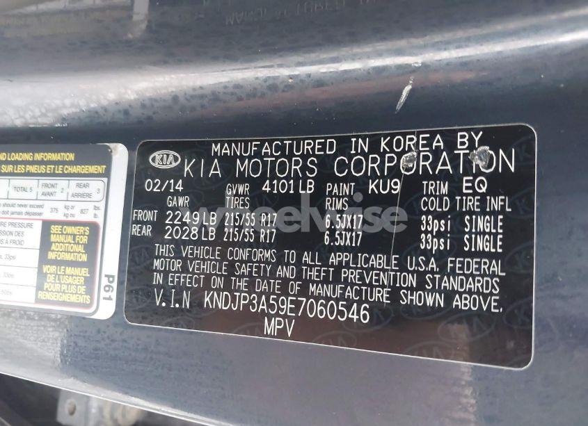 Photo 9 of 2014 Kia Soul + (VIN KNDJP3A59E7060546)