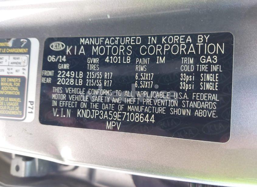 Photo 9 of 2014 Kia Soul + (VIN KNDJP3A59E7108644)