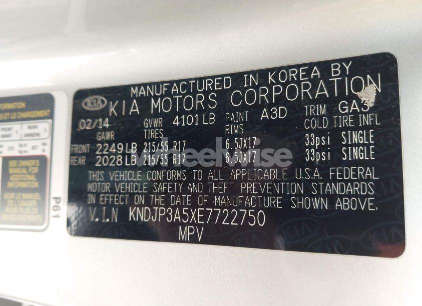 Photo 9 of 2014 Kia Soul + (VIN KNDJP3A5XE7722750)