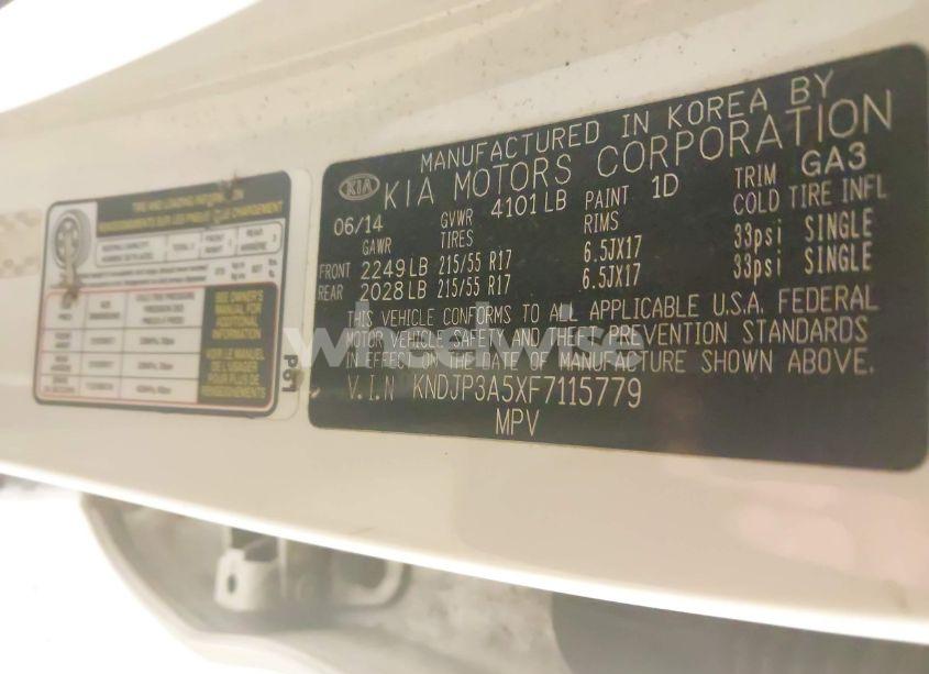 Photo 9 of 2015 Kia Soul + (VIN KNDJP3A5XF7115779)