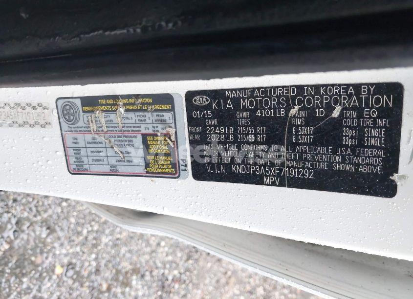 Photo 9 of 2015 Kia Soul + (VIN KNDJP3A5XF7191292)