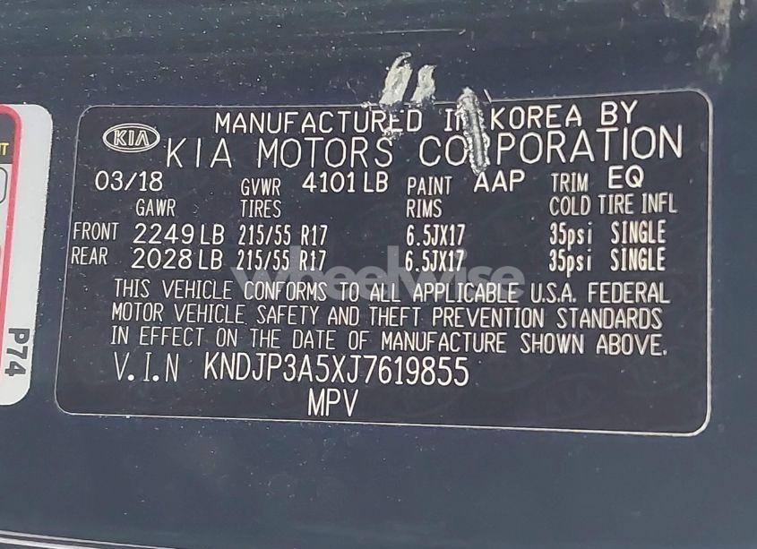 Photo 9 of 2018 Kia Soul + (VIN KNDJP3A5XJ7619855)