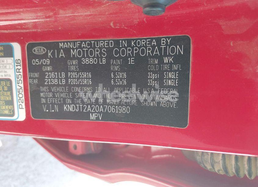 Photo 9 of 2010 Kia Soul + (VIN KNDJT2A20A7061980)