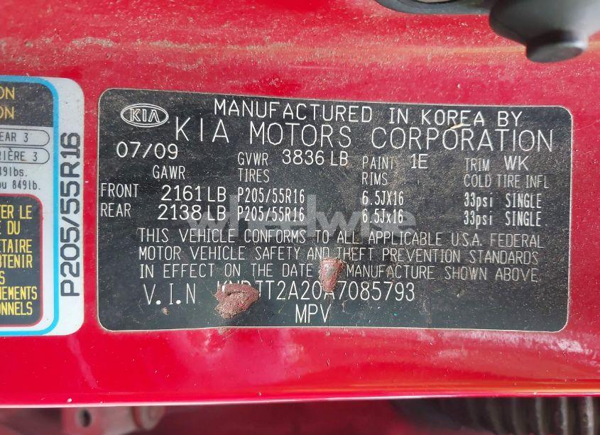 Photo 9 of 2010 Kia Soul + (VIN KNDJT2A20A7085793)