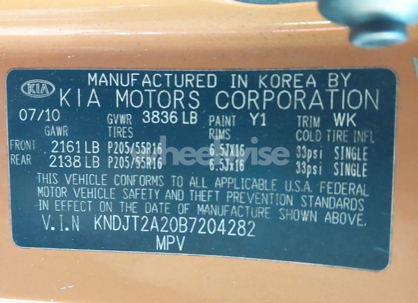 Photo 9 of 2011 Kia Soul + (VIN KNDJT2A20B7204282)