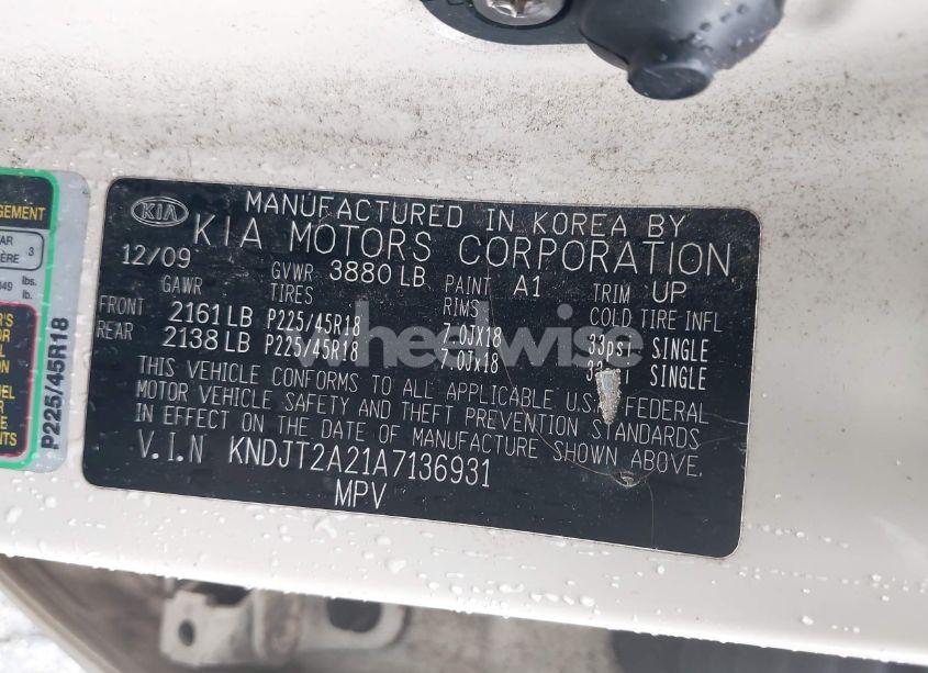 Photo 9 of 2010 Kia Soul ! (VIN KNDJT2A21A7136931)