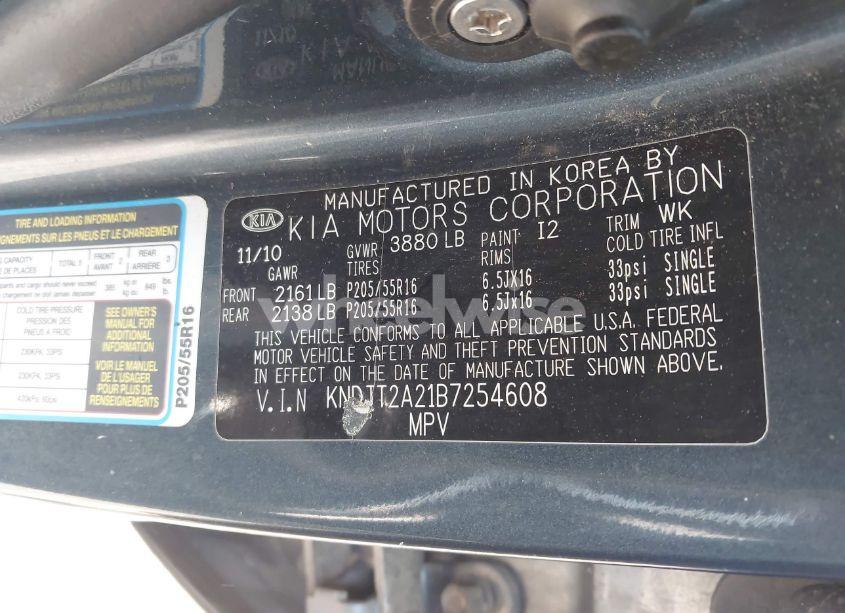 Photo 9 of 2011 Kia Soul + (VIN KNDJT2A21B7254608)