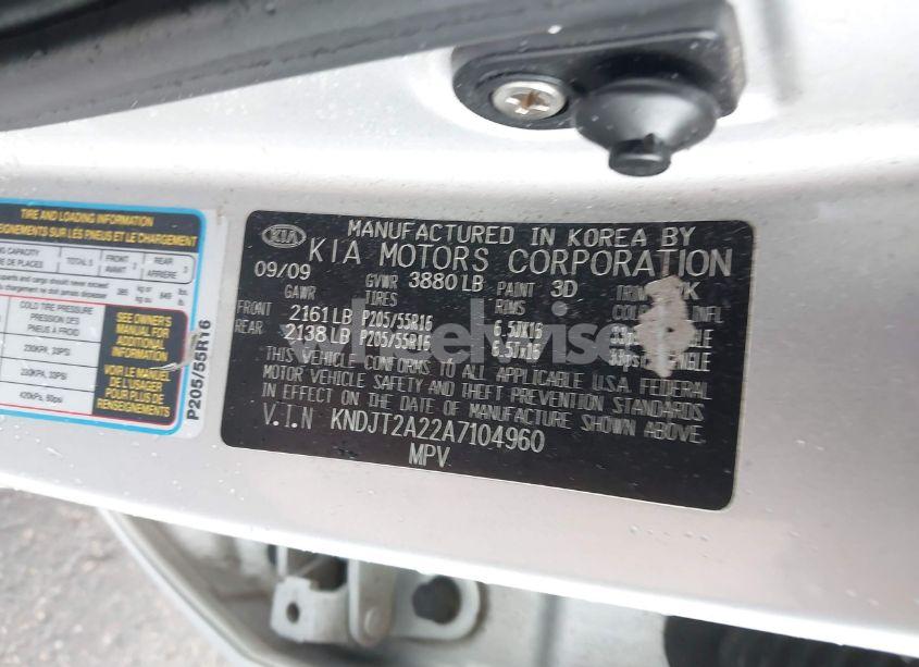 Photo 9 of 2010 Kia Soul + (VIN KNDJT2A22A7104960)