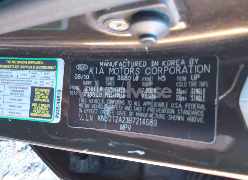 Photo 9 of 2011 Kia Soul ! (VIN KNDJT2A23B7214689)