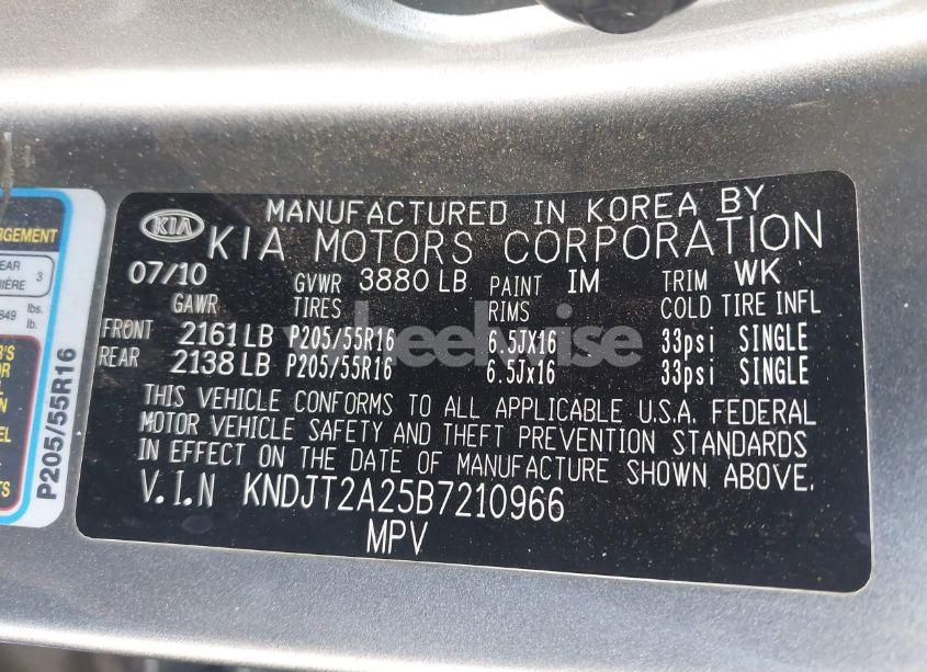 Photo 9 of 2011 Kia Soul + (VIN KNDJT2A25B7210966)