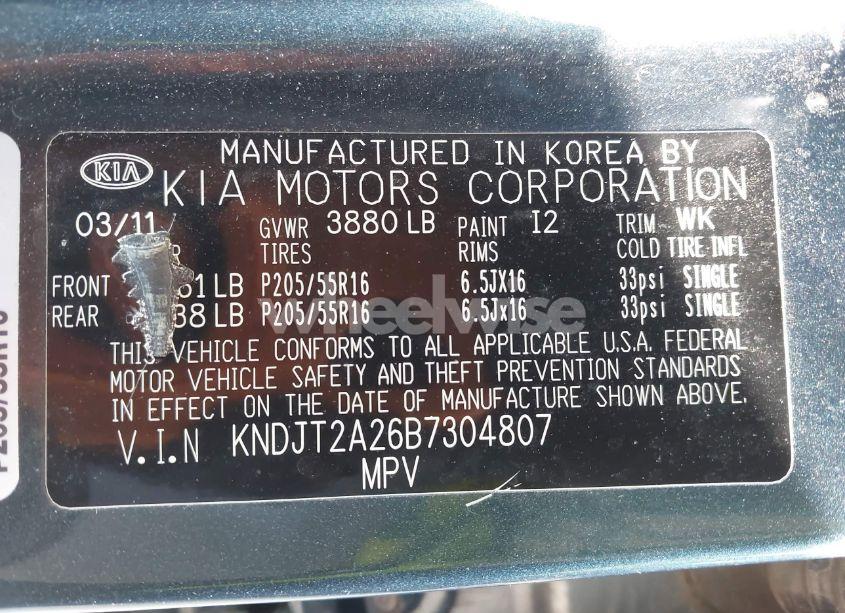 Photo 9 of 2011 Kia Soul + (VIN KNDJT2A26B7304807)