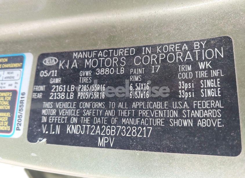 Photo 9 of 2011 Kia Soul + (VIN KNDJT2A26B7328217)