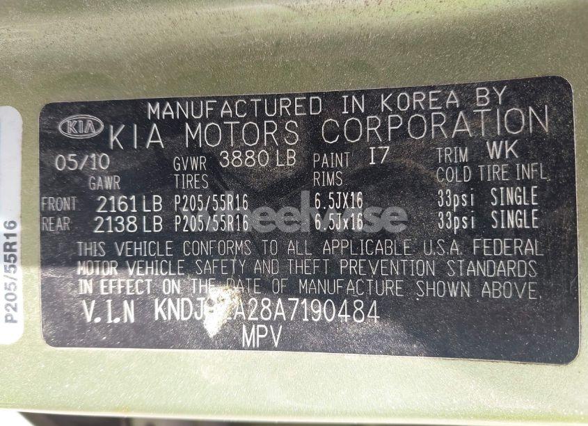 Photo 9 of 2010 Kia Soul + (VIN KNDJT2A28A7190484)