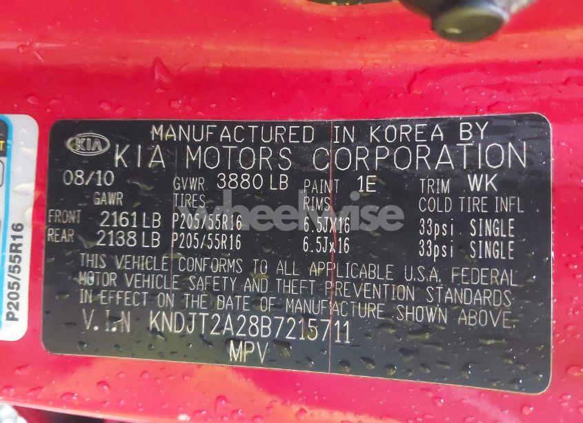 Photo 9 of 2011 Kia Soul + (VIN KNDJT2A28B7215711)