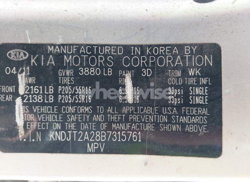 Photo 9 of 2011 Kia Soul + (VIN KNDJT2A28B7315761)