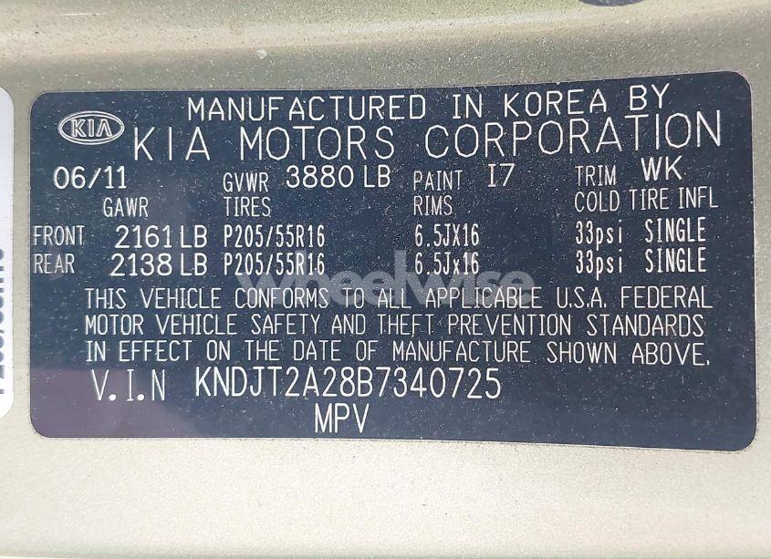 Photo 9 of 2011 Kia Soul + (VIN KNDJT2A28B7340725)